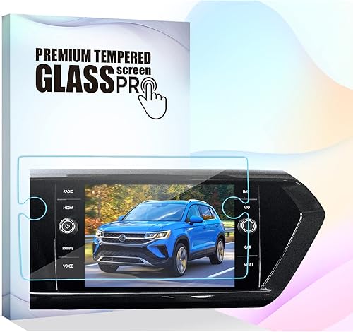 ZZDMDM Protector de pantalla táctil para Jetta Taos 2023 Volkswagen Jetta 2019-2022 2023 y VW Taos SEL 2022 2023 película protectora de vidrio disponible en Yaxa Colombia