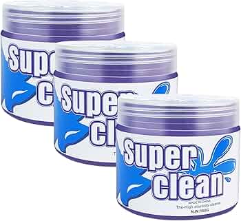 3PCS Car Cleaning Gel,Clean Slime Universal Auto Dust Keyboard Cleaner Automotive Interior Cleaning Sticky Mud Detail Tools for Laptop, Car Vent, Home Office, Cleaner Keyboard Cleaner for Laptop