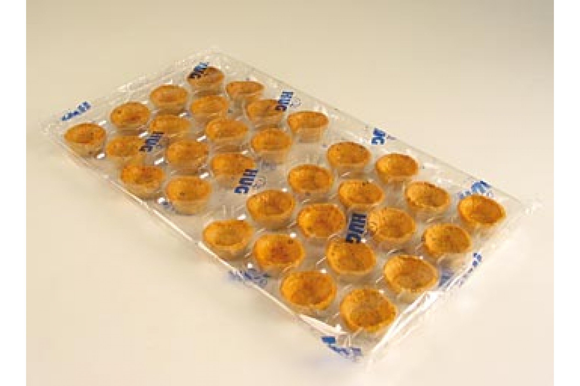 Snack-Tartelettes Mini Tomate-Basilikum Teig rund 4,2 cm salzig 1,02 kg 160 St