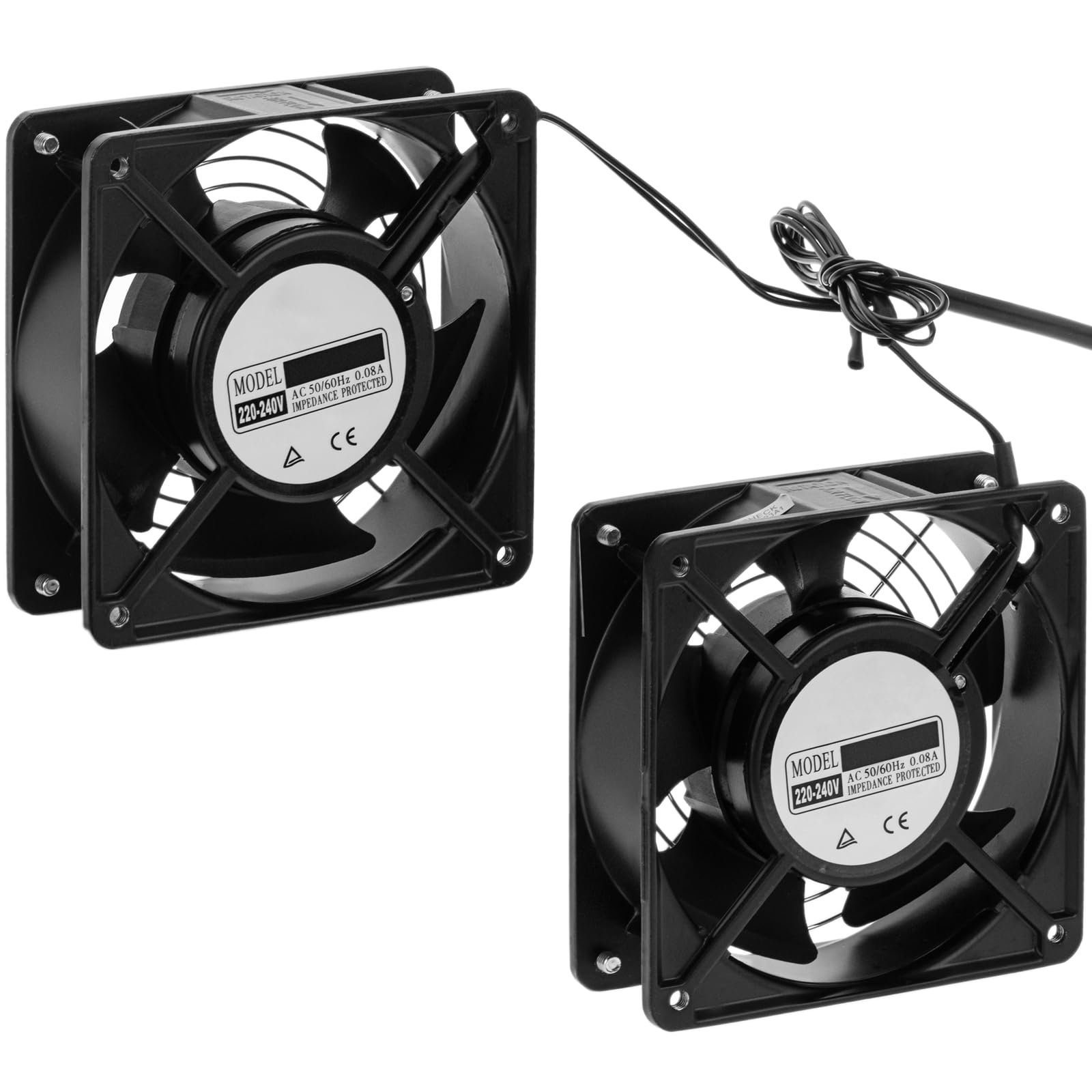 RackMatic - Ventiladores de Techo para Armario Rack 19" de 2 x 120mm 220VAC