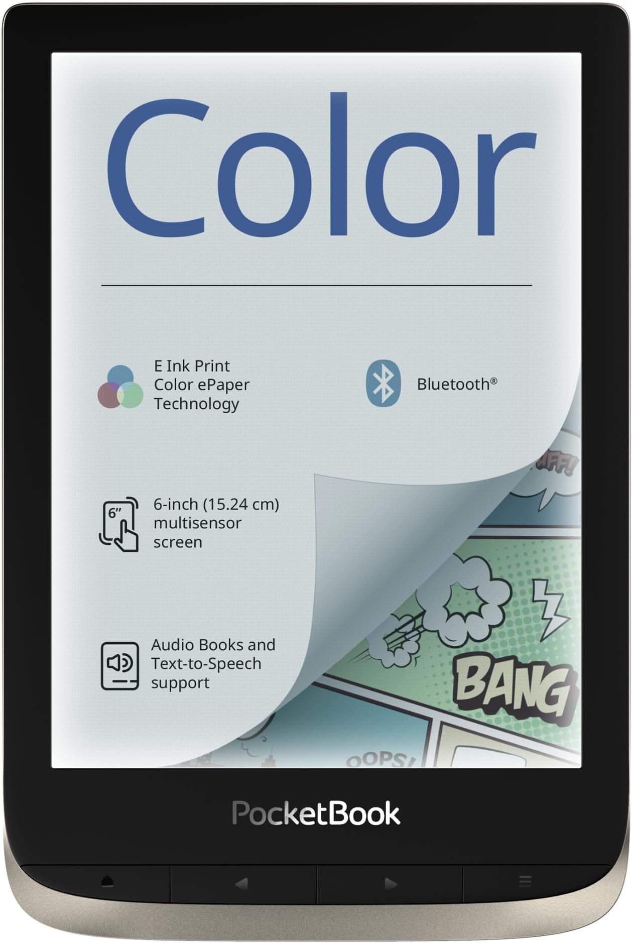 2 Films De Protection D'écran Pour PocketBook InkPad Color 3 - Transparent Brillant - Neufs