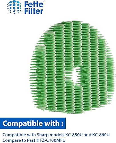 Miniatura 5 de Filtro Fette - Filtro humidificador compatible con Sharp KC-850U y KC-860U