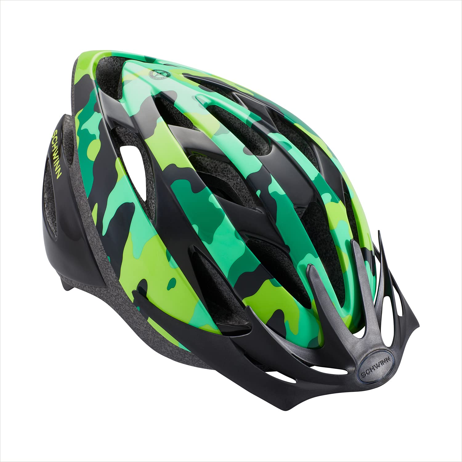 Schwinn Thrasher Bike Helmet, Lightweight Microshell Design, Sizes for Adults, Youth and Children