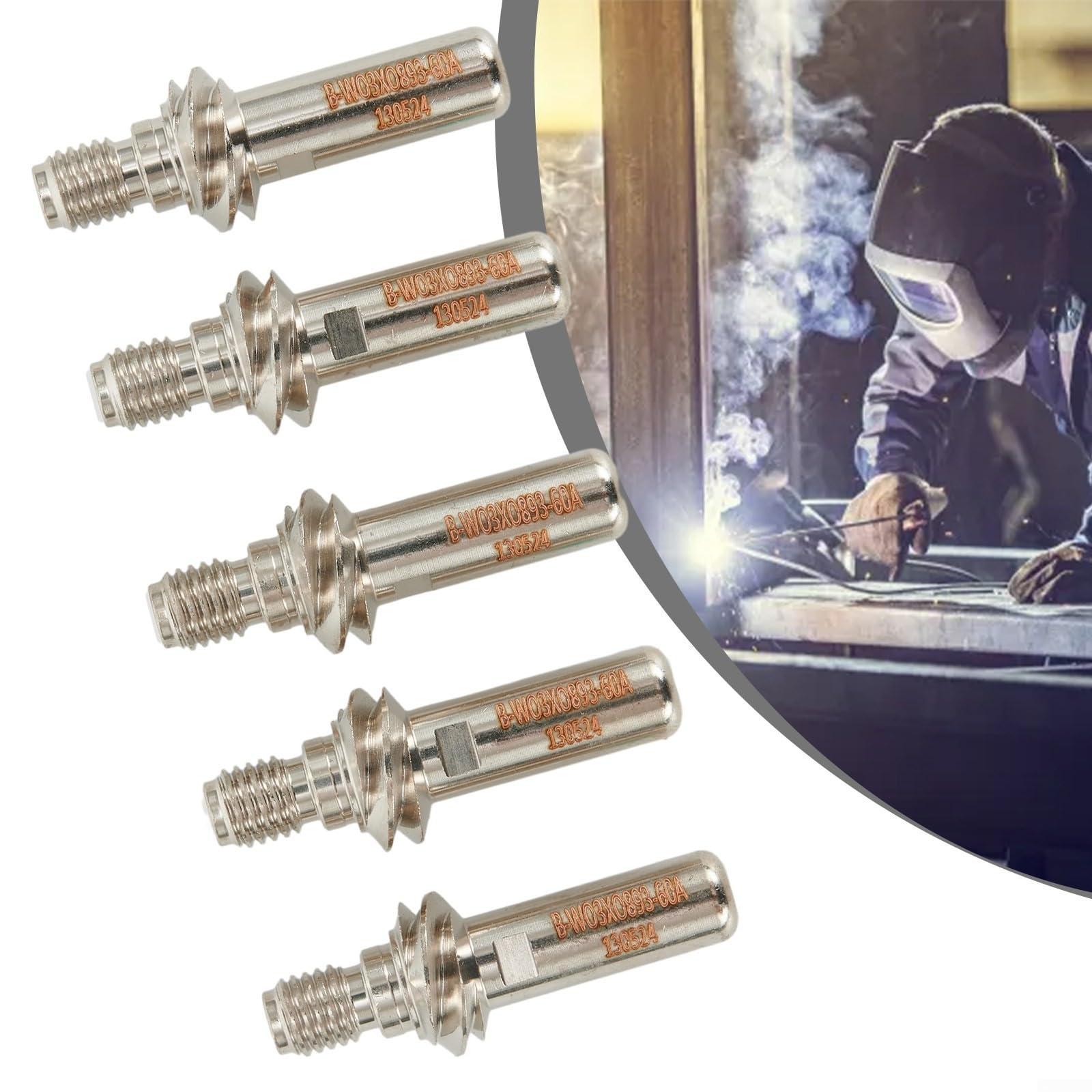 Lot de 5 électrodes de coupe plasma KP2845-1 pour LC105 Tomahawk 1538 W03X0893-60A