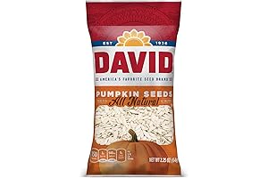 DAVID Roasted and Salted Pumpkin Seeds: A Nutritious and Flavorful Treat