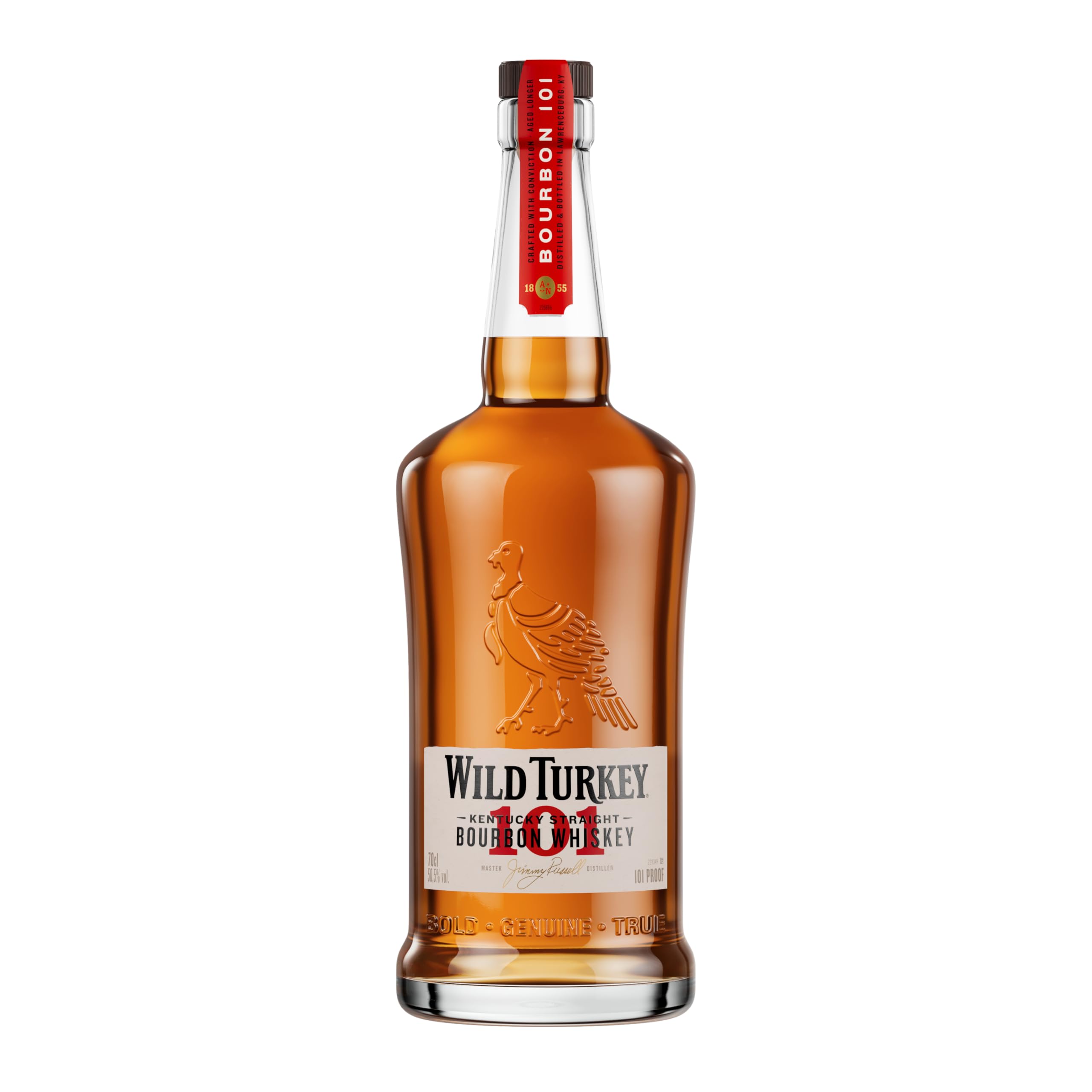 Wild Turkey 101 BOURBON Whiskey 50,5% Vol. 0,7l : Amazon.es