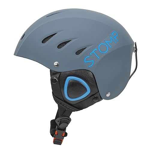 STOMP Ski & Snowboarding Snow Sports Helmet with Build-in Pocket