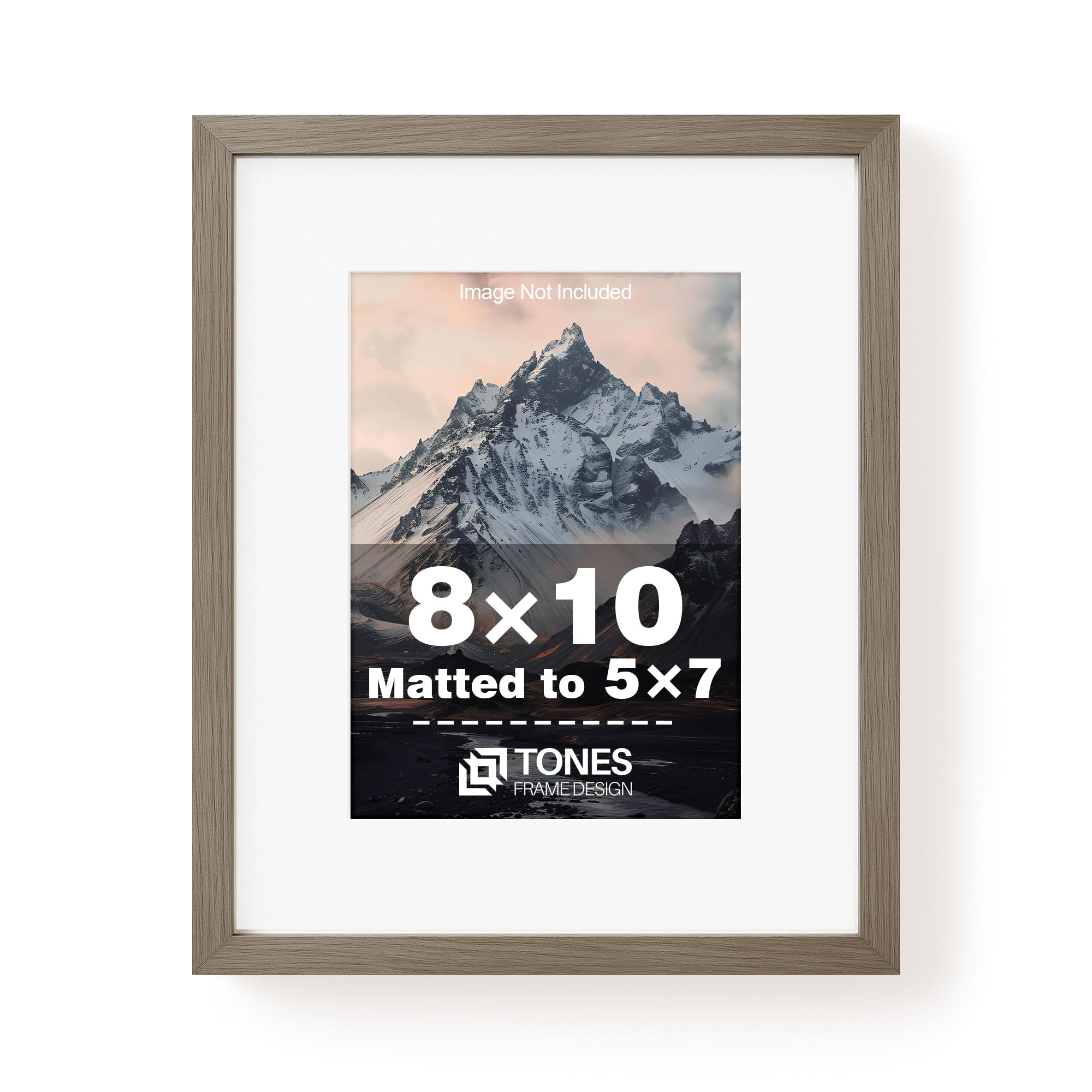 Amazon.co.jp: Tones FRAME DESIGN 8x10 写真フレーム ソリッドオーク
