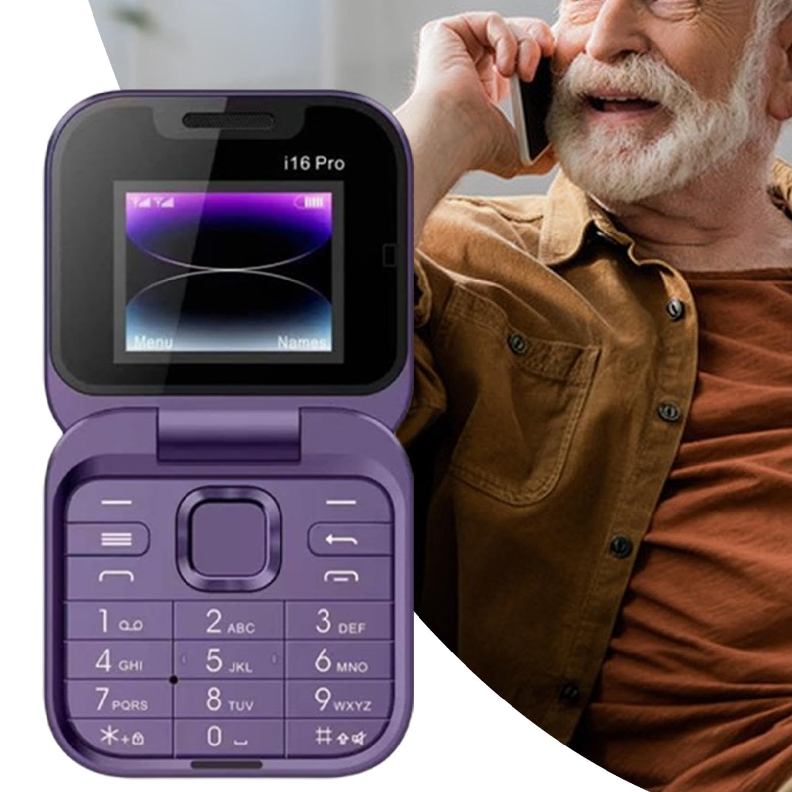 Amazon | 高齢者向け折りたたみ携帯電話 - 折りたたみ携帯電話、128