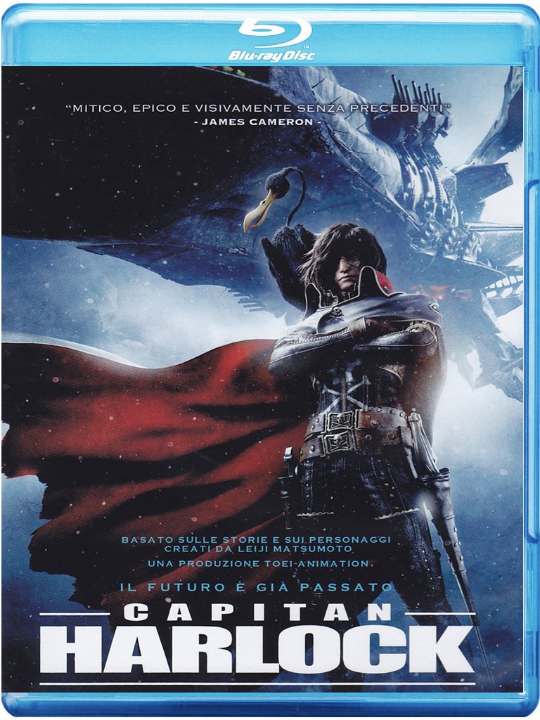 capitan harlock (blu-ray) blu_ray Italian Import
