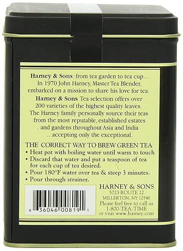 Vista 26 de Harney & Sons Té verde sencha japonés, hoja suelta 4 onzas