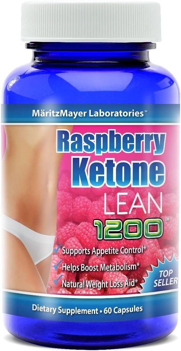 MaritzMayer Raspberry Ketone Lean Advanced Weight Loss Supplement 60 Capsules Per Bottle 1 Bottle