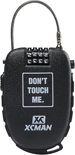 Miniatura 9 de XCMAN Candado de snowboard con cerradura de esquí de 30 pulgadas, cerraduras de esquí retráctil, cable de bloqueo de snowboard, cerraduras de