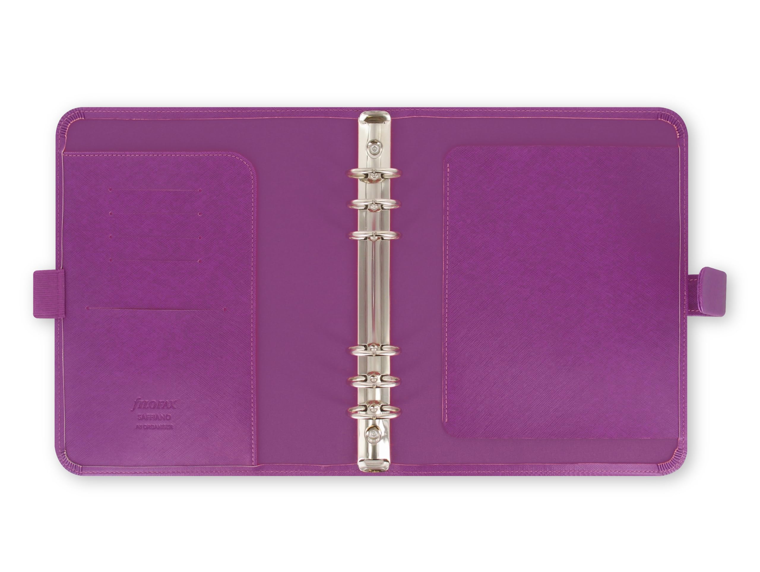 Filofax Saffiano A5 Organiser - Raspberry - Image 2