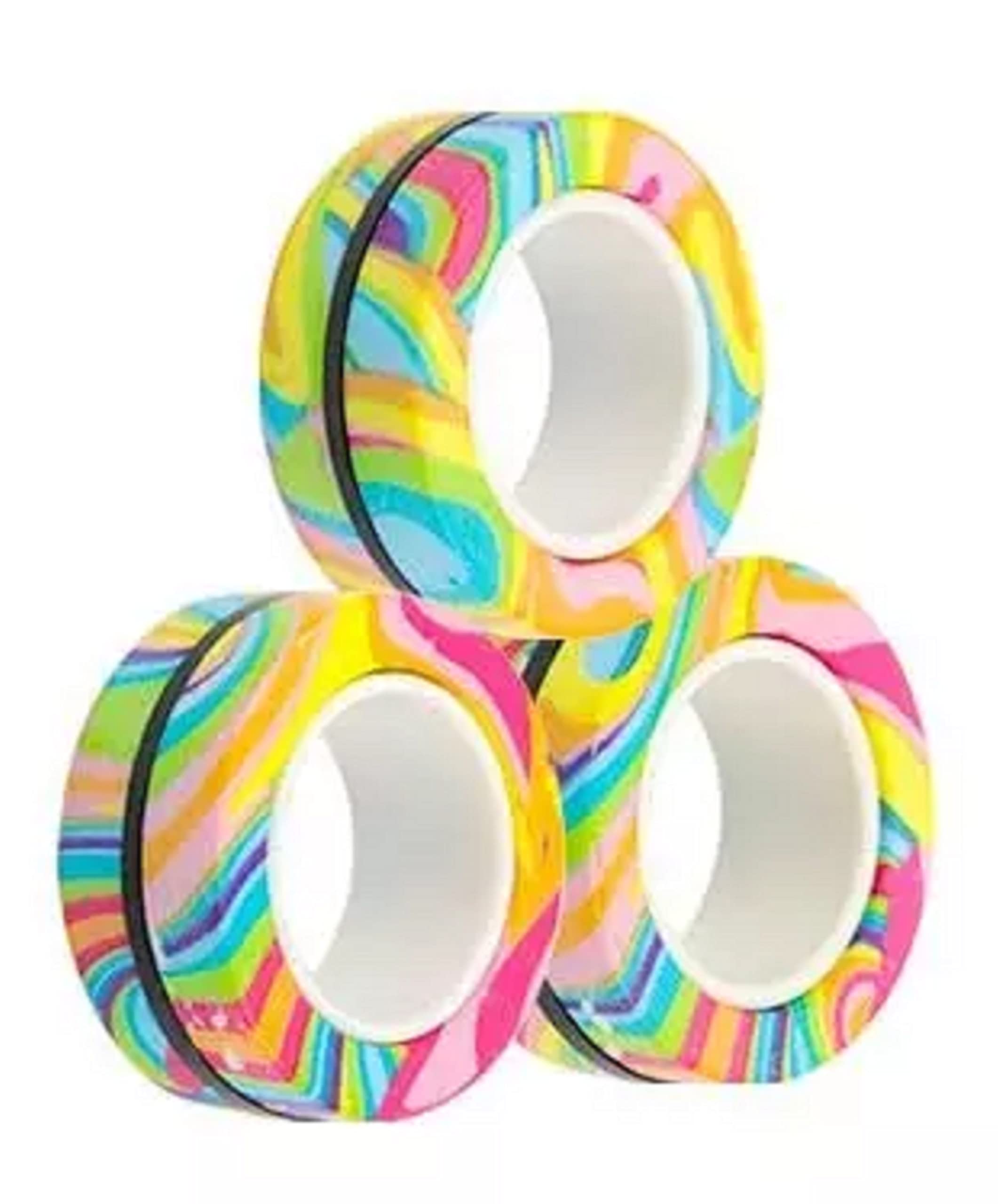 See full amazon price history chart for NH WORLD Fidget Toys For Adults-Colorful Anit-Stress Toys Fingears Magnetic & Magic Fidget Rings For Office/School Stress Toys For Adults & Kids-Rainbow Stripes (3 Pcs) - Multicolor NH WORLD Fidget Toys For Adults-Colorful Anit-Stress Toys Fingears Magnetic & Magic Fidget Rings For Office/School Stress Toys For Adults & Kids-Rainbow Stripes (3 Pcs) - Multicolor (B0BBCL5P4N) Amazon Price History, Amazon Price Tracker