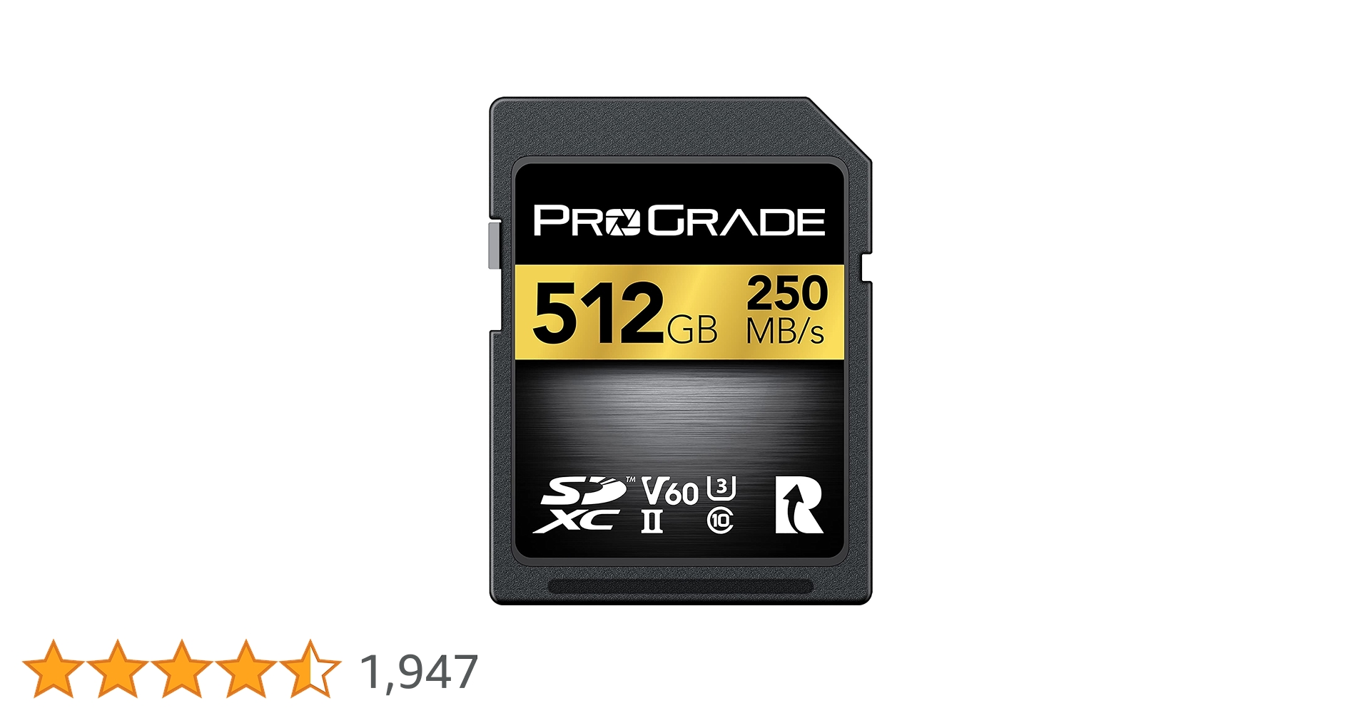 新品　ProGrade メモリーカード　512GB 最大読込3400MB/s Amazon | ProGrade Digital SDXC UHS-II V60 GOLD 512GB メモリー