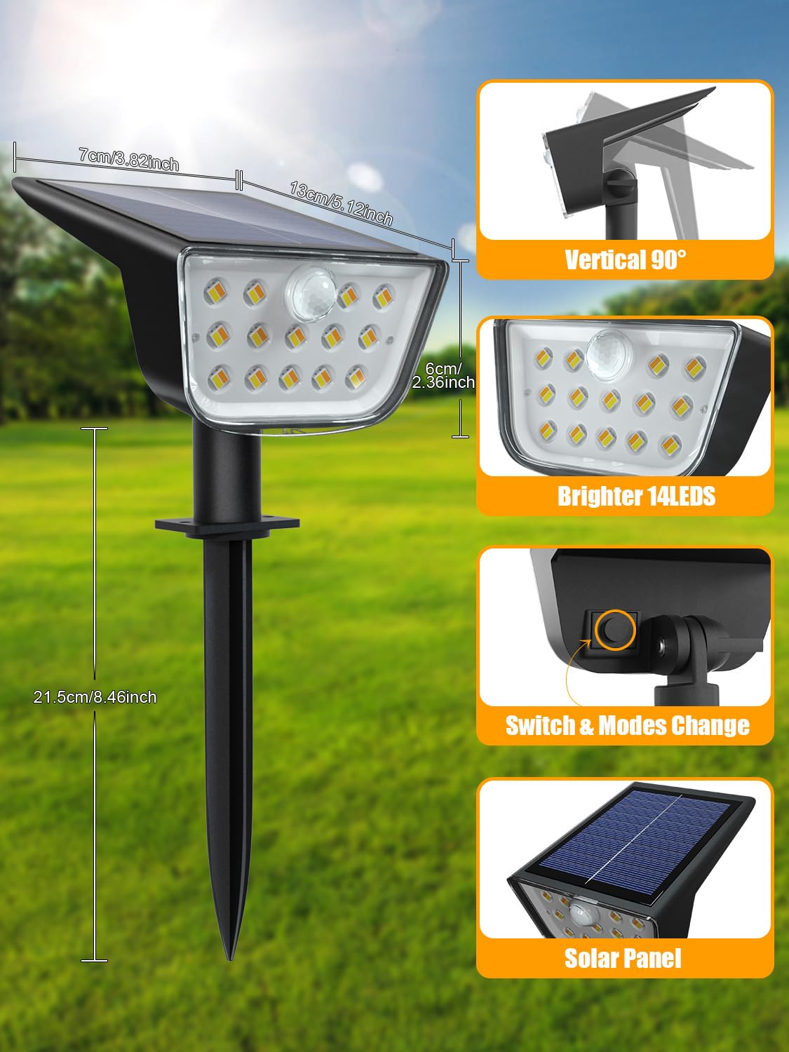 ROOR Faretti solari 6P