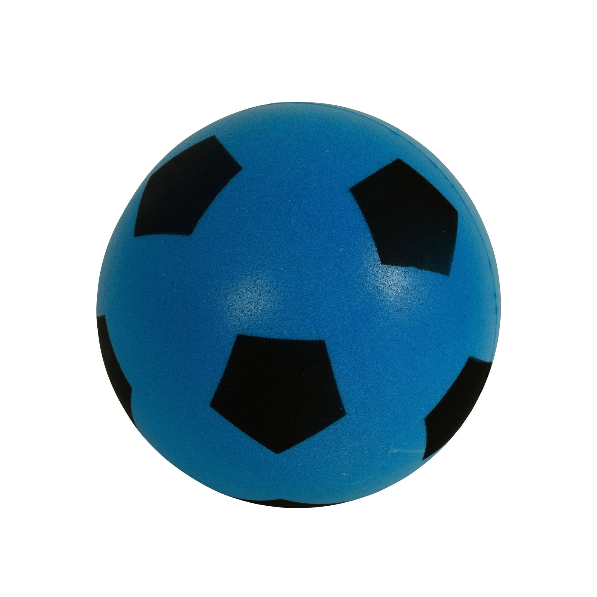 HTI Fun Sport Softball Fußball Größe 5 20cm | Indoor/Outdoor Kinder Softbälle aus Schaumstoff | Schaumstoffball Fussball für Erwachsene, Jungen und Mädchen Jeden Alters