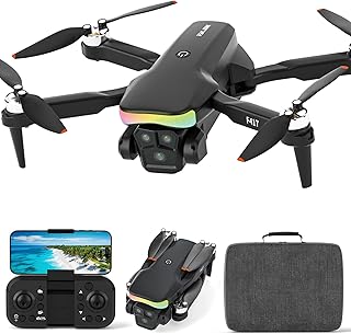 Drone with Camera HD 1080P Dual Cameras Drones for adults,Drone with Optical Flow Positioning,RC Quadcopter,Modular Batteries
