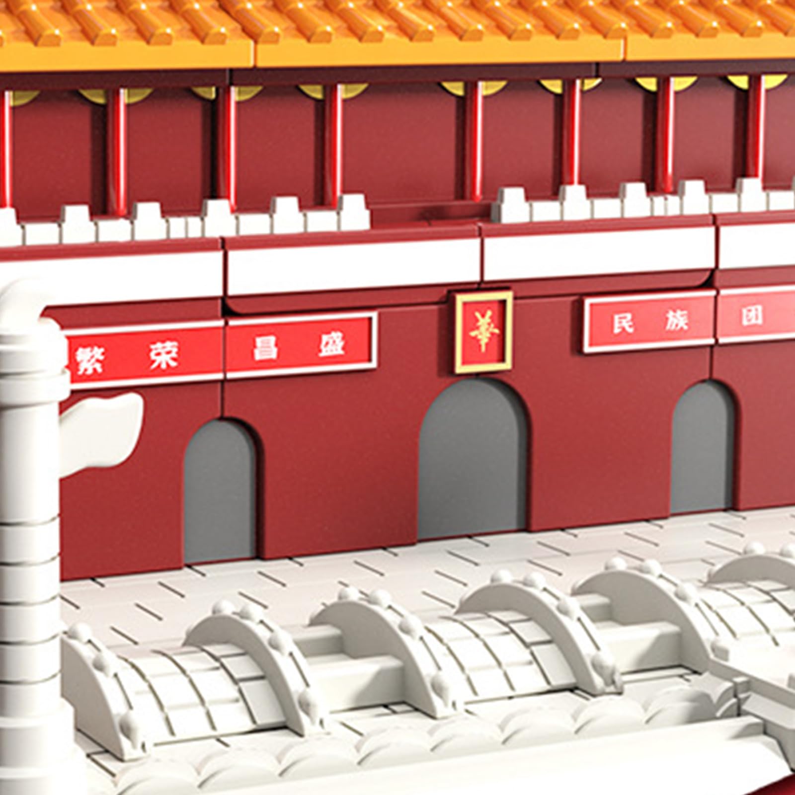 Realistische Tiananmen Beschützer Mecha Robotermodell Legierungs Actionfigur mit verformbarem Design zur Anzeige und Rollenspiel Actionfigur