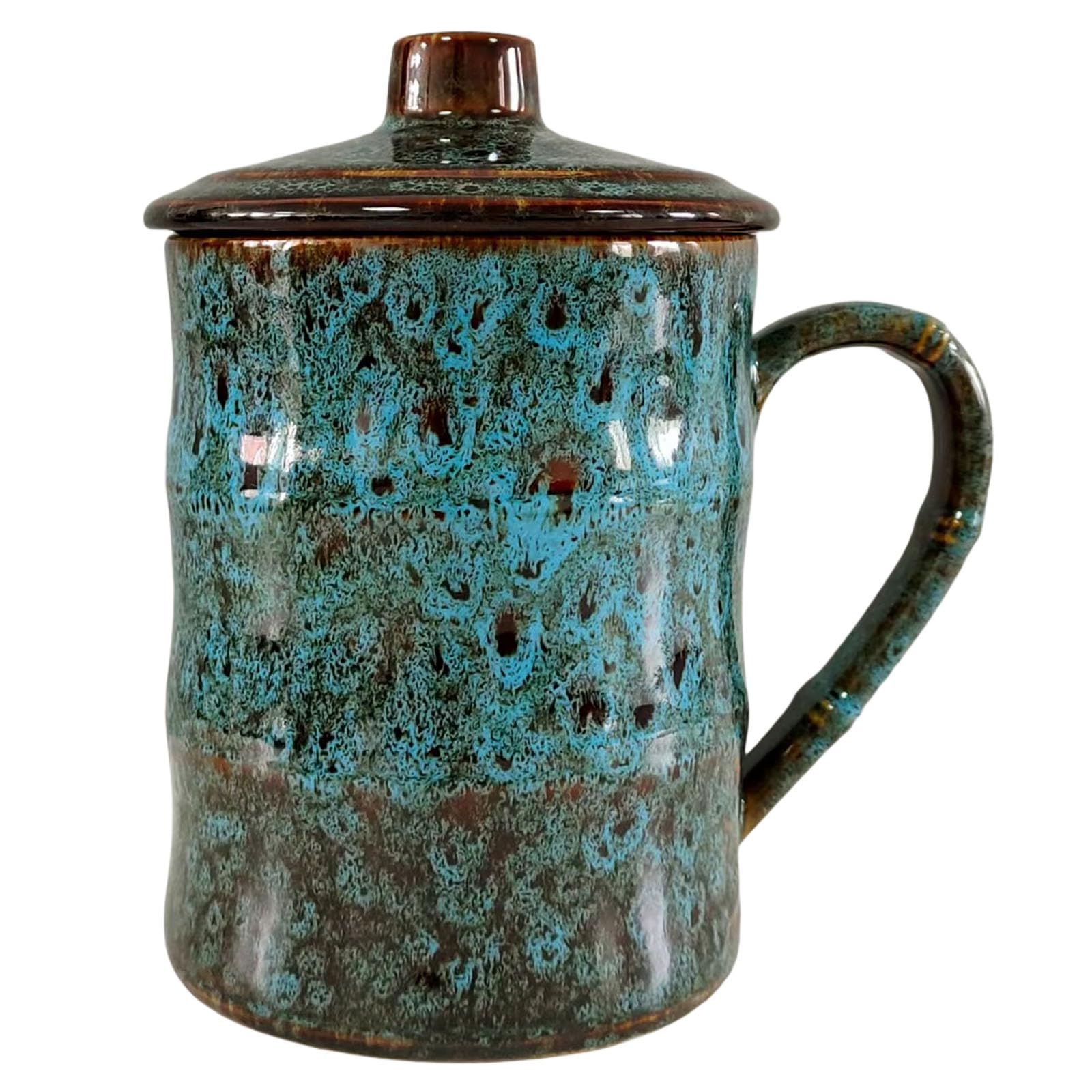 Excelsa Tazza Jubo in Ceraica, 400 l, Azzurro