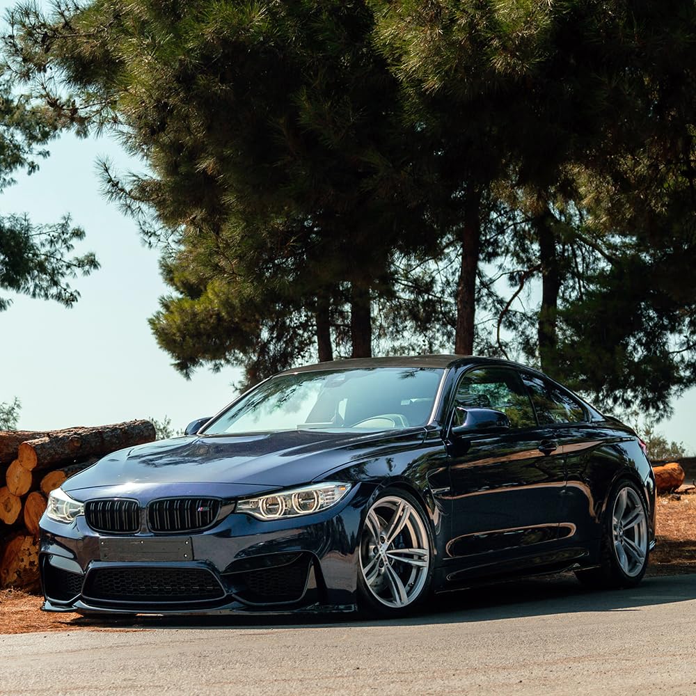 Seitenschweller kompatibel mit BMW M4 F82 2014 bis 2021 2 Tlg Schwarz Glänzend