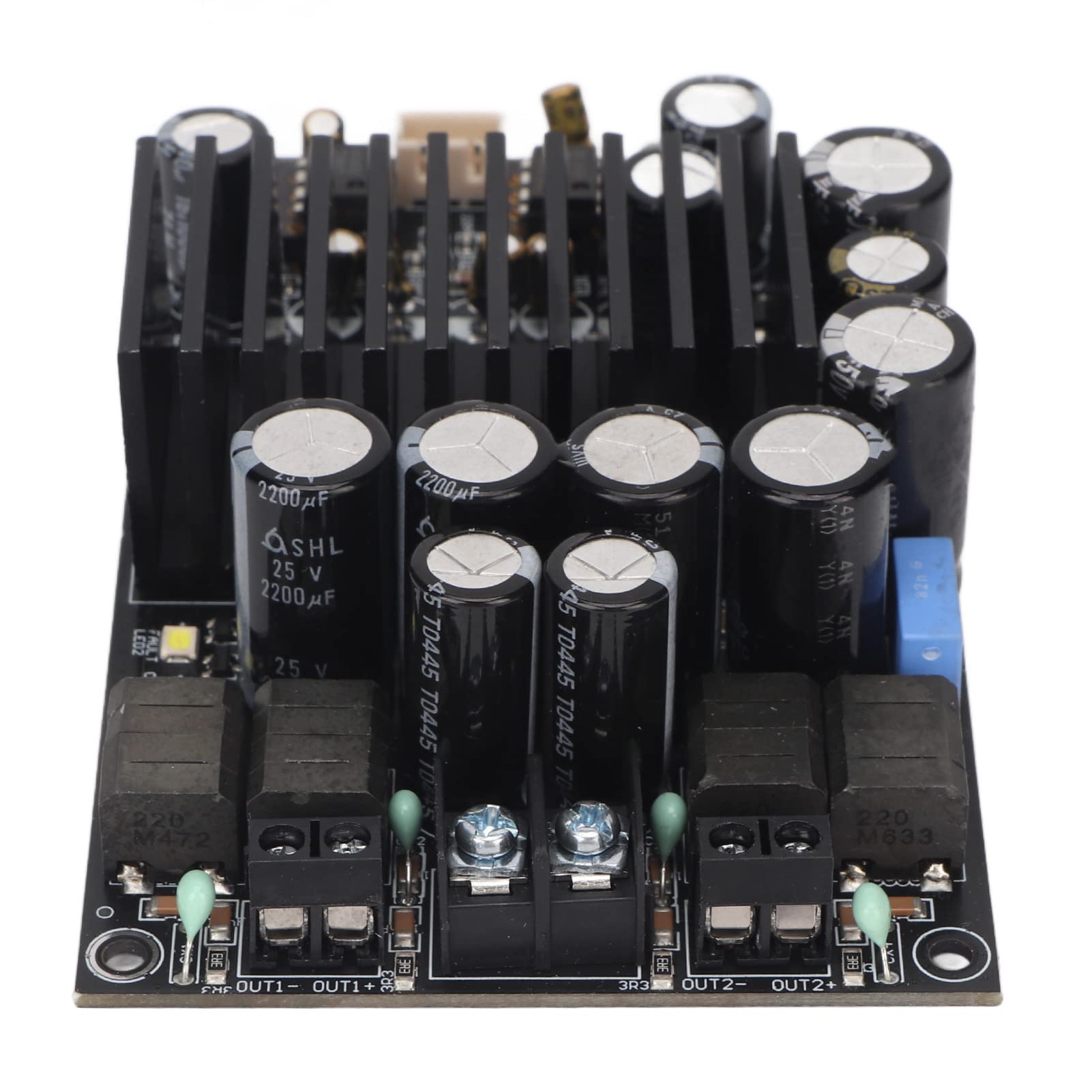 Amp Module, TPA3255 Class D Low Distortion PCB Professional HiFi Digital Power Amplifier Board for Headphones for Home Theater