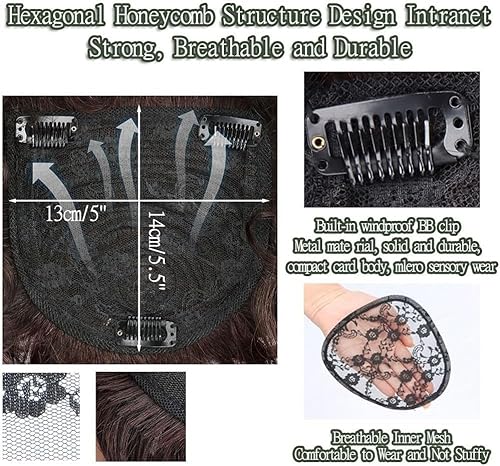 Topper per capelli ricci da donna Topper per