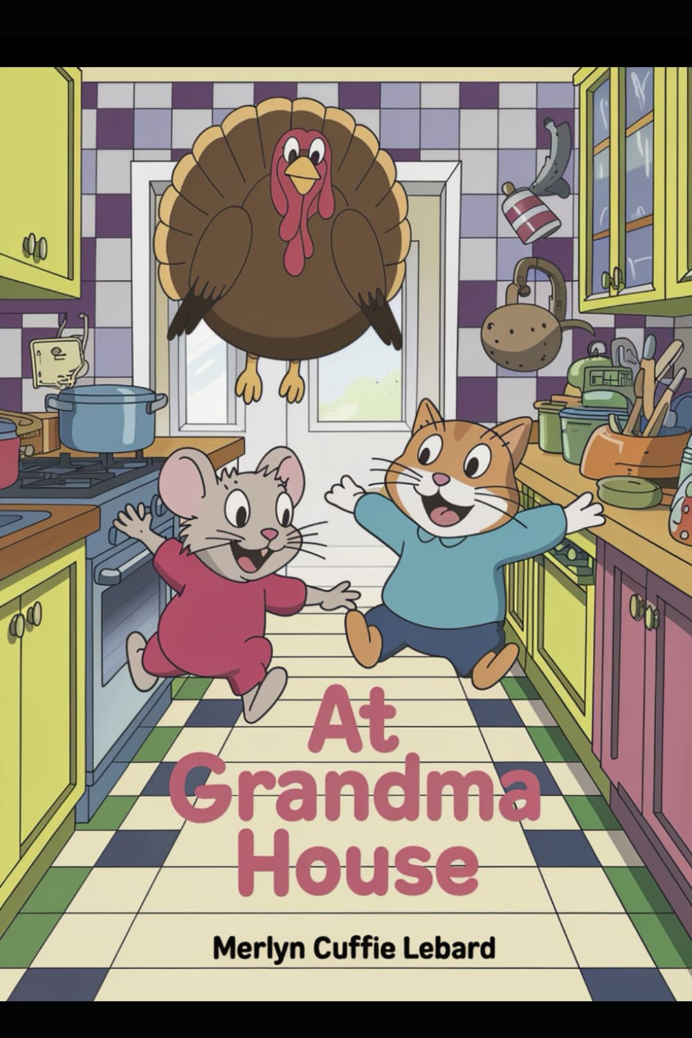 At Grandma House: They delivered a live turkey for thanksgiving Dinner (AT GRANDMAS HOUSE)