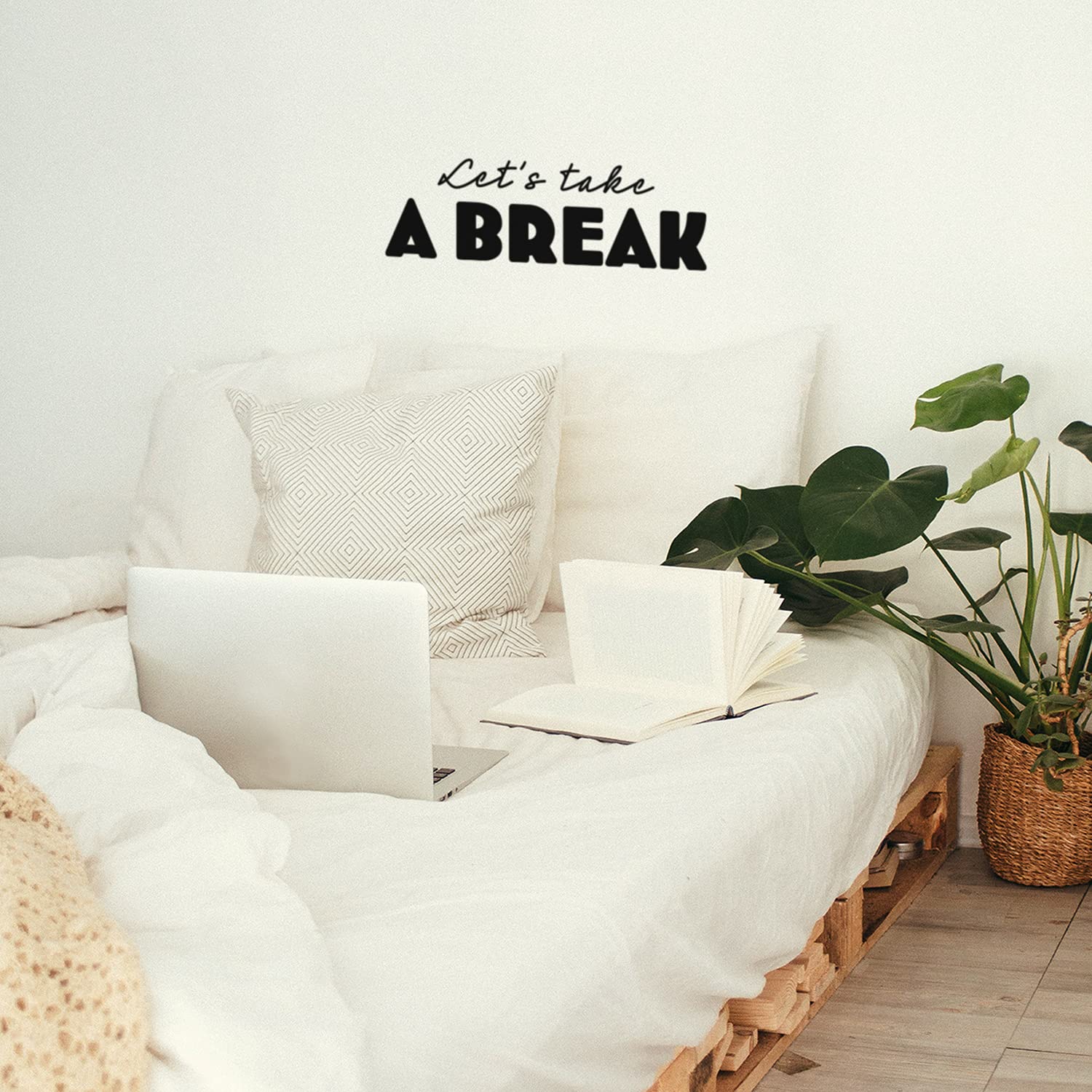 Amazon.com: Vinyl Wall Art Decal - Let's Take A Break - 8