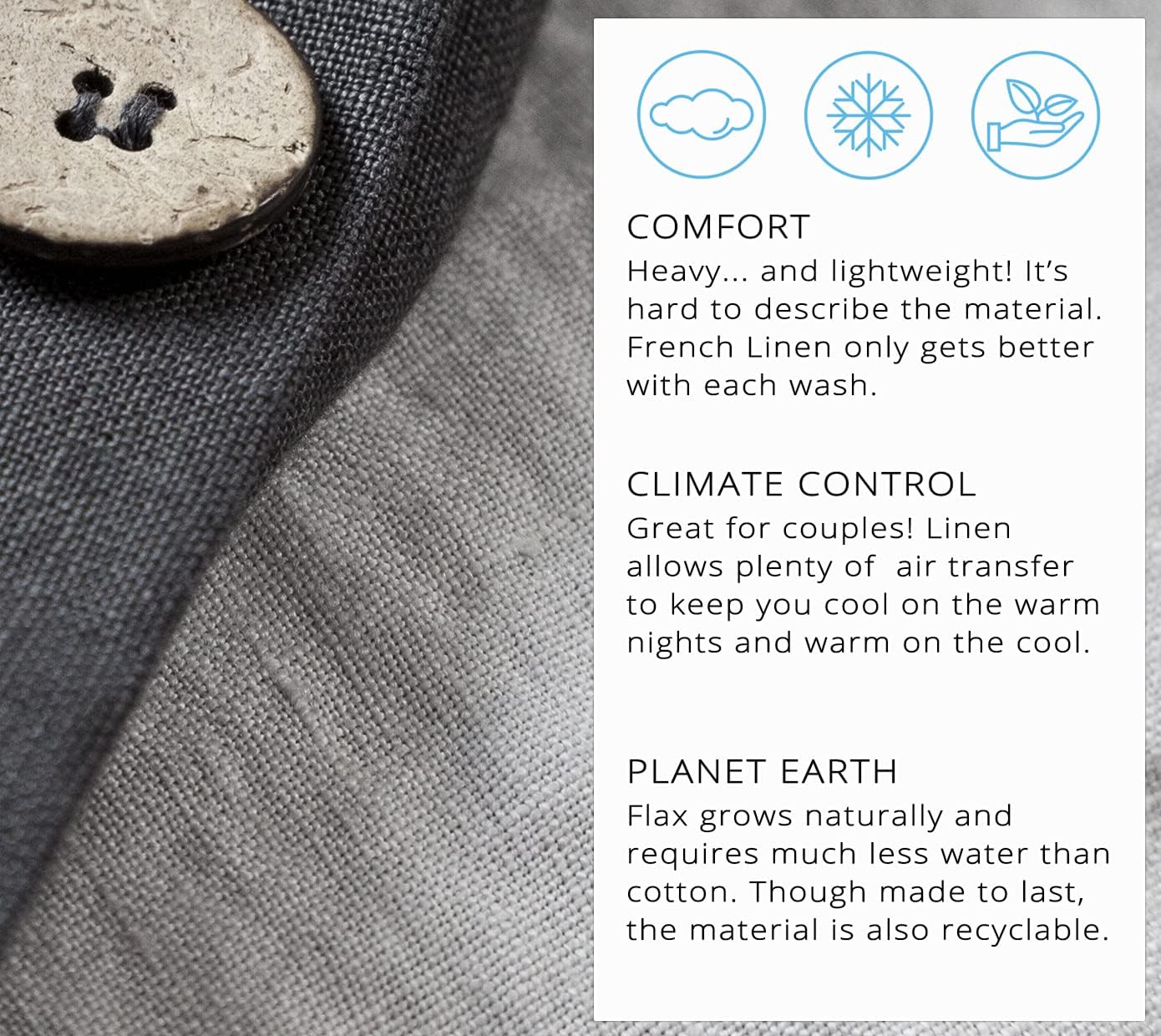 Bеѕt Cуbеr Dеаlѕ 🔥 Wooflinen 100% Stone Washed French Linen 6 Piece Bed Duvet Set + Sheet Set - Luxurious Sheets (Full) Tор Brаndѕ Wooflinen 100% Stone Washed French Linen 6 Piece Bed Duvet Set + Sheet Set - Luxurious Sheets (Full)