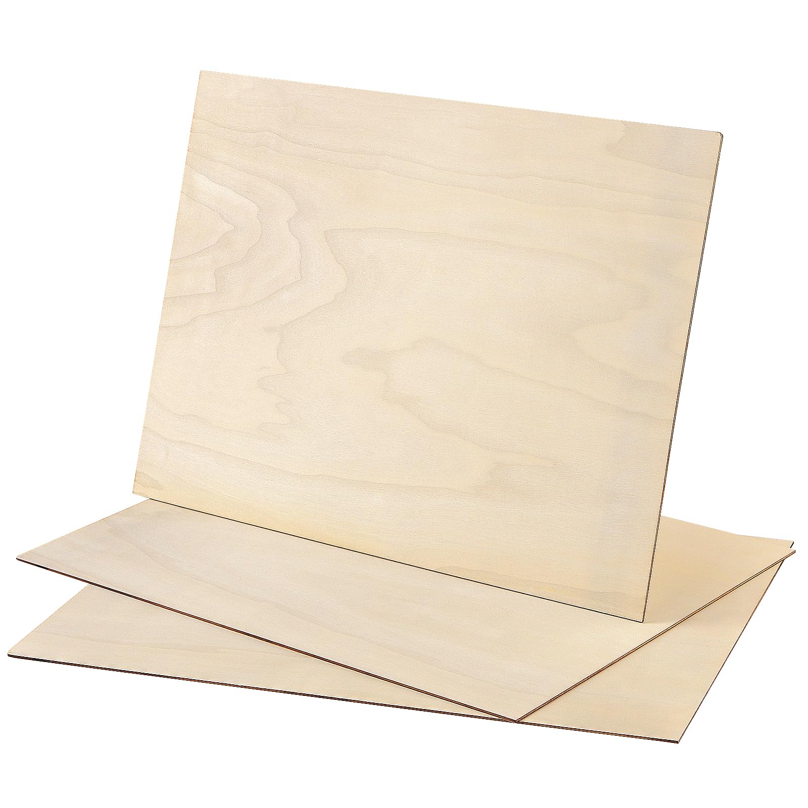 KEILEOHO 10 sztuk sklejki A3 o grubości 2 mm, 420 x 300 mm, płyty drewniane, do majsterkowania, rękodzieła