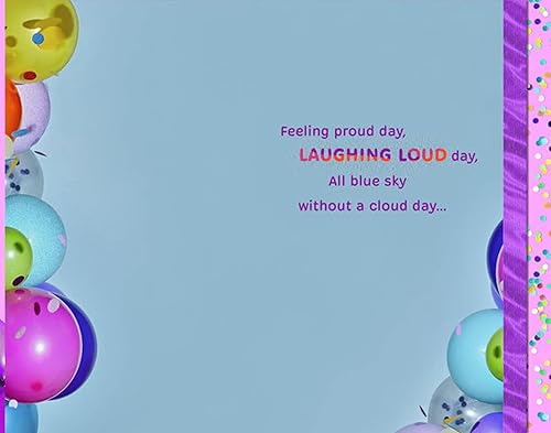 Miniatura 2 de Hallmark Tarjeta de cumpleaños (pastel con caramelos)