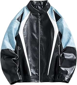 ジャケット・アウター blurred clothing LEATHER SPORTS JACKET FJACKETS: Leather Jackets, Coats, Blazers & Outerwear