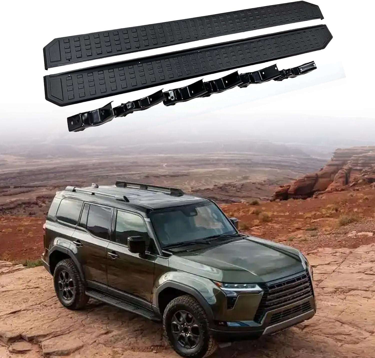 Running Boards Side Steps Nerf Bars Fits for Lexus GX550 GX 550 2024 2025 2026