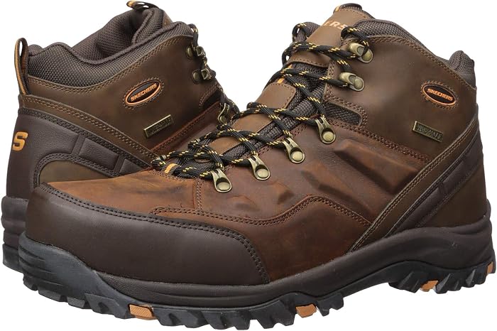 Обувь Skechers Relaxed Fit Resment Traven, цвет: Коричневый — фото 1