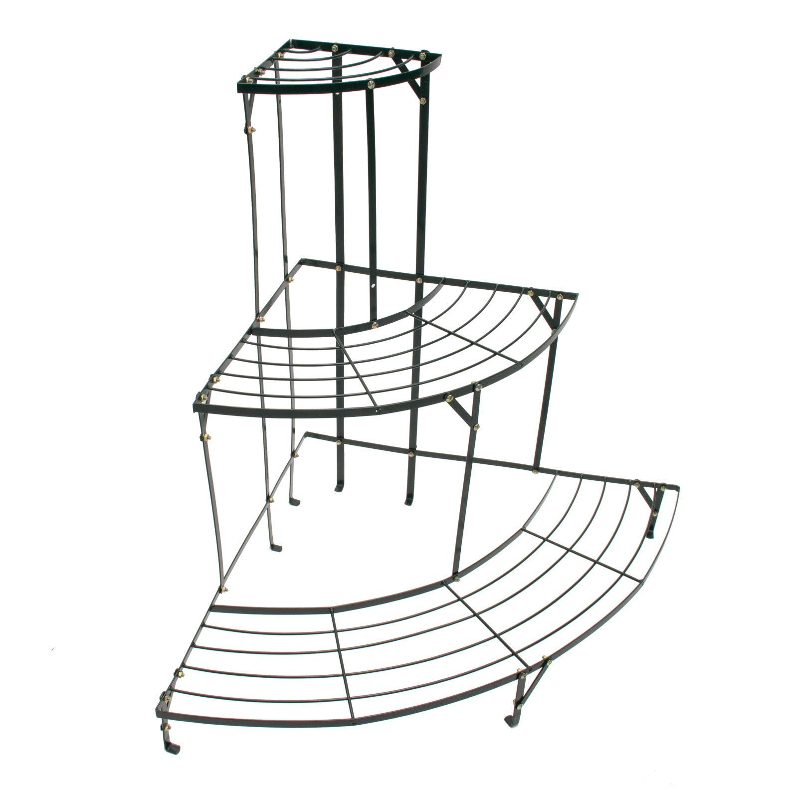 DEMA Pflanzentreppe Eck 60x60x75 cm, Grün