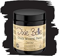 Vista 122 de Dixie Belle Paint Company - Pintura con acabado de tiza para muebles, color blanco lino (Drop Cloth), 8 fl oz, pintura mineral color blanco lino mate