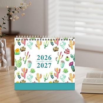 2026 Bureaukalender,Stevig Papier 18 Maanden Planner,2026-2027