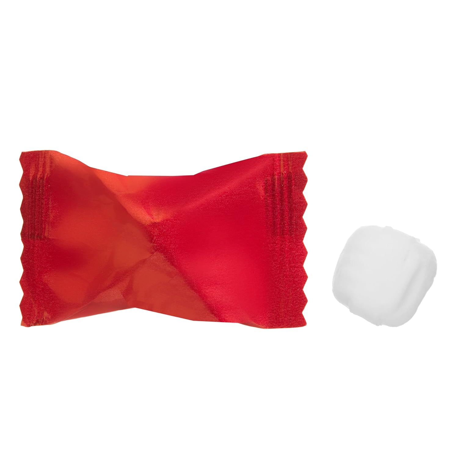 Candy Envy - Red Wrapper Buttermints - 10 Bags Casepack with Approximately 100 Mint Per Bag - Red Party Favors