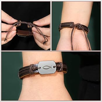 Eligo Jewellery - Bracciale componibile in pelle con bottoni automatici