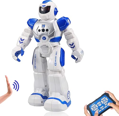 Robot de control remoto para niños, sensor de gestos intelectuales, robots programables con controlador infrarrojo, juguetes de educación temprana,