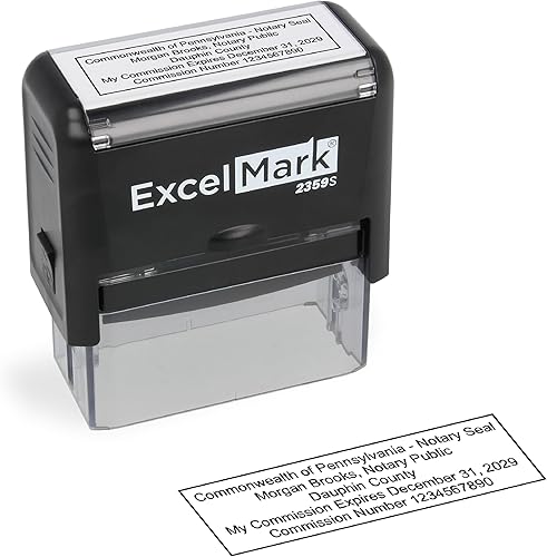 Vista 201 de ExcelMark Sello de notario para los 50 estados - Sello oficial del estado - Colorado
