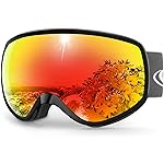 findway Kids Ski Goggles, Kids Snowboard Goggles for Boys Girls Toddler age 3-12