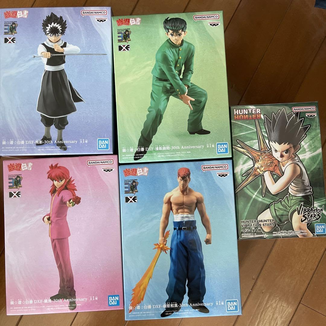 HUNTER×HUNTER 幽☆遊☆白書フィギュアまとめ売り