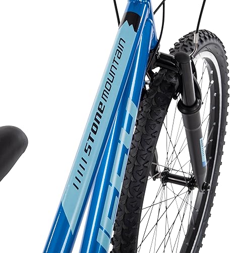 Miniatura 11 de Huffy Stone Mountain Hardtail Mountain Bike for BoysGirlsMenWomen, 20"24"26" Sizes, 6 or 21 Speed Shimano Twist Shifting, Front or Dual Suspension,