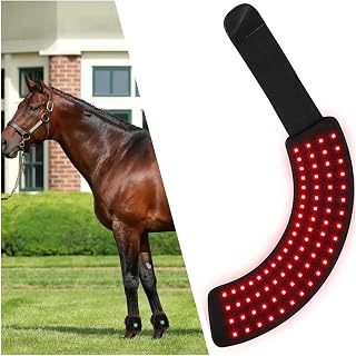 Therapy Device for Horse, LED Infrared & Red Light Therapy for Pain Relief, Infrared Horse Care Therapy Wrap, Accelerate Wound Recovery, Reduce Inflammation
