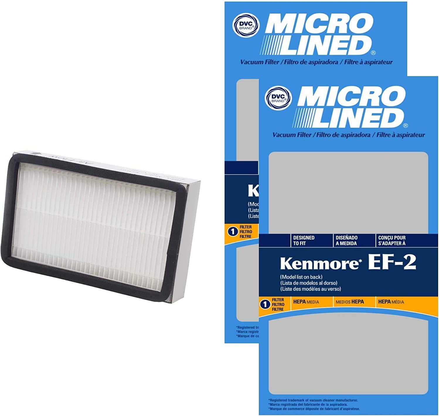 DVC Replacement Exhaust Filter for Kenmore EF2 2086880