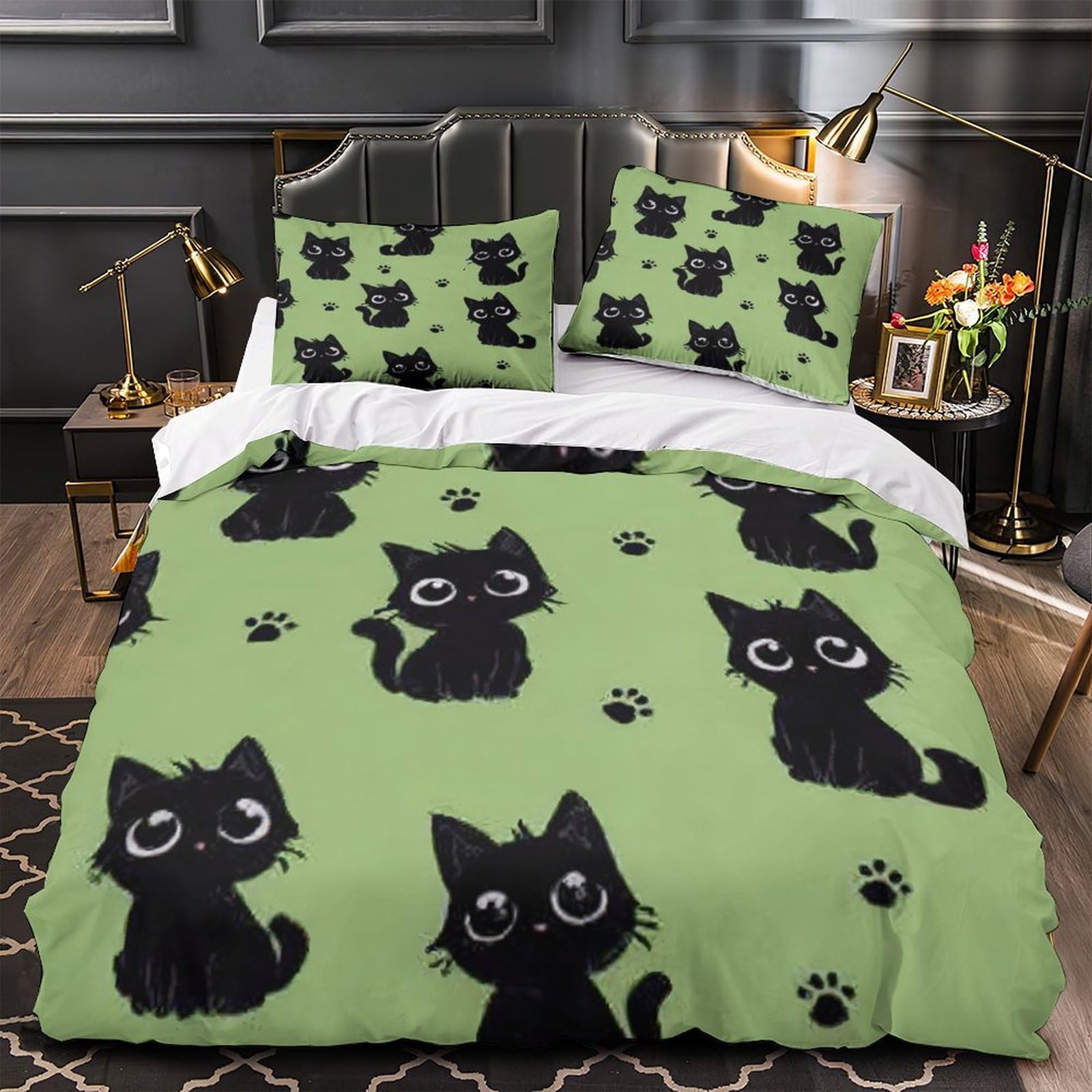 Housse de Couette Super King Cricket anti-acarien lit 260x220 confortable