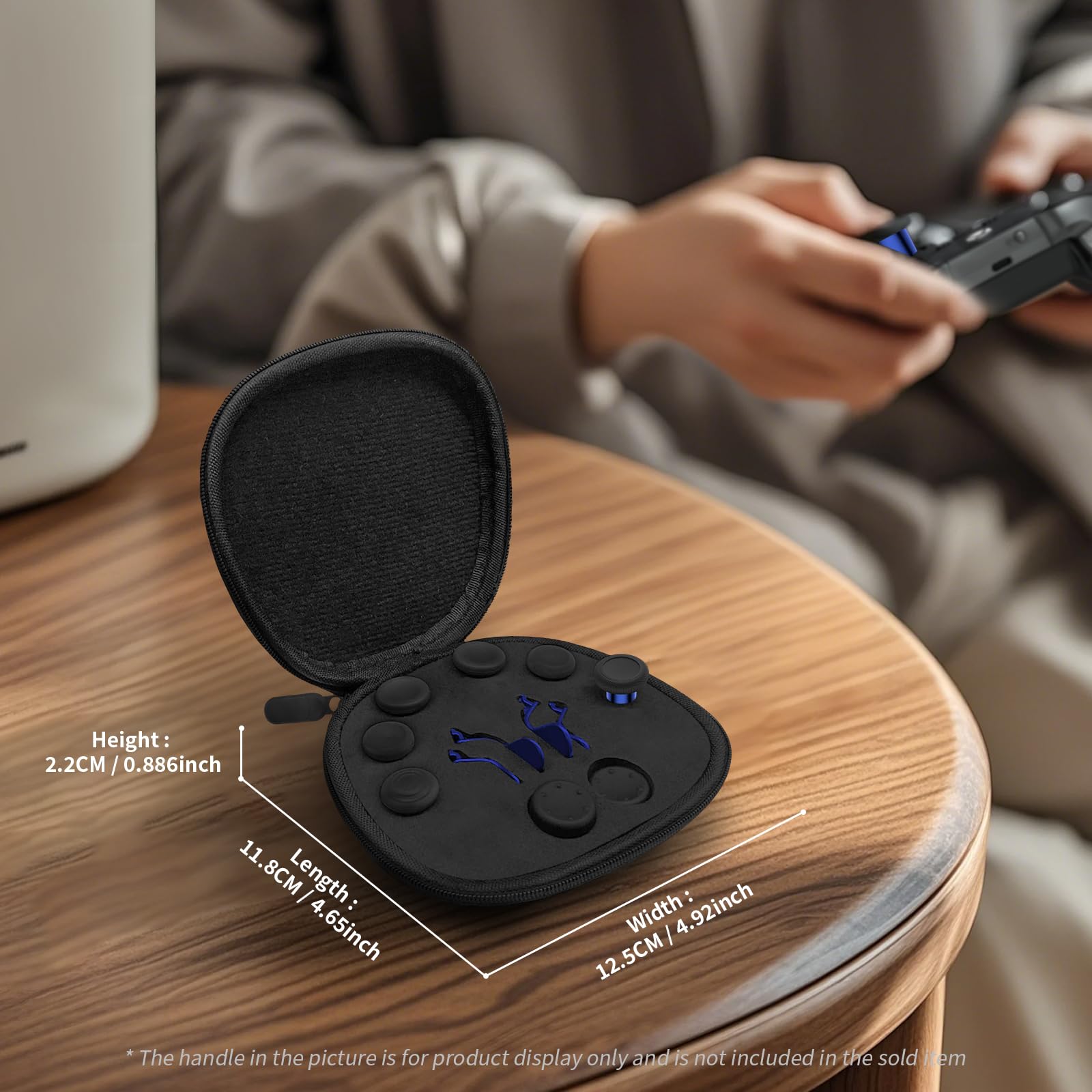 KD.FLY 13 w 1 metalowy Thumbstick Kit do Xbox One Elite Series 2, Xbox Elite Controller Parts, akcesoria gamingowe z 6 metalowymi joystickami swap, 2 D-pads, 4 wiosłami z torbą do przechowywania